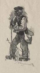 Käärmeen sieppaaja, 1889.