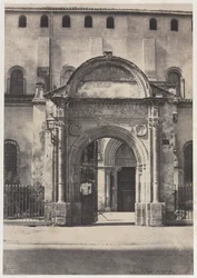 Porte Bachelier, Saint-Serninin kirkko, Toulouse (Haute-Garonne)