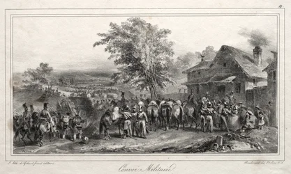 Albumi vuodelle 1831: Sotilassaattue