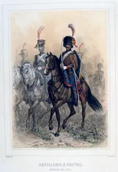 Hevostykistön kenttämarsalkka, 1859.