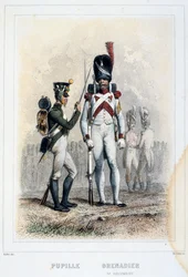 Grenadier ja 3. rykmentin oppilas, 1859.