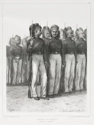 Turkin jalkaväki, Chasseurs, 1837.