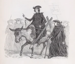 Lähetyssaarnaajat Bérangerin täydellisistä teoksista, 1836.