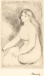 Istuva kylpylä (Baigneuse assise)