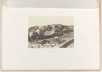Näkymä Betlehemiin Beit Lehem (otsikko esineessä)