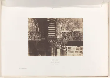 Kapitelen van de Heilig Grafkerk, Jeruzalem Jerusalem. Pyhä hauta. Isojen kirjainten tiedot (objektin otsikko)