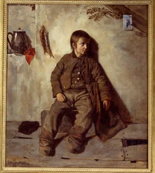 Auguste de Chatillonin Savoyard-piippumaalaus (1813-1881)
