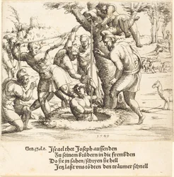 Joseph heitetty kaivoon, 1549.