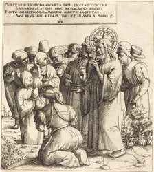 Lasaruksen herättäminen, 1545.