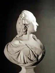 Jeanne Bécun, kreivitär (eli Madame) du Barryn (1743-1793) muotokuva, Pariisi, Musée du Louvre - Madame du Barry (syntymänimeltään Marie Jeanne Bécu)