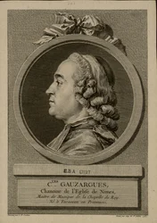 Charles Gauzarguesin muotokuva 1725-1799, 1767.