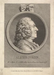 Alexis Pironin muotokuva, 1776.