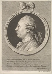 André Danican Philidorin muotokuva, 1772.