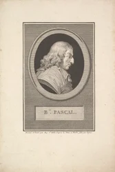 Blaise Pascalin muotokuva, 1802.