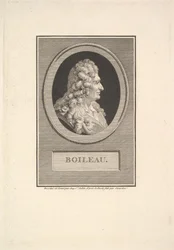 Despréaux Nicolas Boileaun muotokuva, 1800.