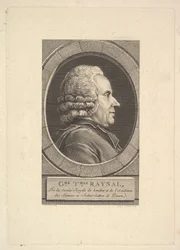 Guillaume-Thomas Raynalin muotokuva, 1773.