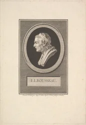 J. J. Rousseaun muotokuva, 1801.
