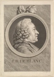 Muotokuva Jean-Baptiste Le Blancista, 1750.