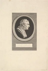 Jean-Jacques Rousseaun muotokuva, 1801.