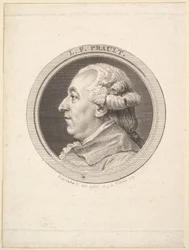 L. F. Praultin muotokuva, 1787.