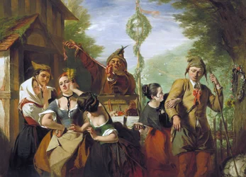 Kohtaus Talven tarinasta, 1845