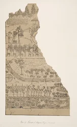 Assyrian kuningasten voitto (Kouyunjik), Niniven muistomerkit, pub. 1849