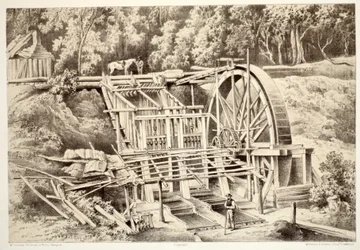 Kvartsimurskausmylly, David Blairin, McGradyn, Thomsonin ja Nivenin The History of Australaasia, 1879