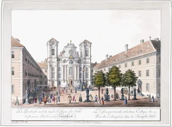 Kirkko ja kaksi koulua Josefstadtissa, 1779-1792