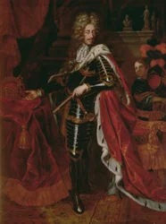 Pyhän Rooman keisarin (1640-1705) Leopold I:n muotokuva