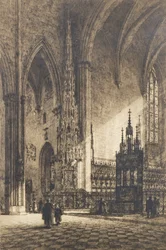 Ulmin katedraali, n. 1902 (etsaus)