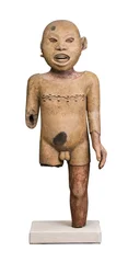 Jumaluuden Xipe Totecin rituaalinen jäljittelijä, mahdollisesti Keski Veracruz, 1450/1500