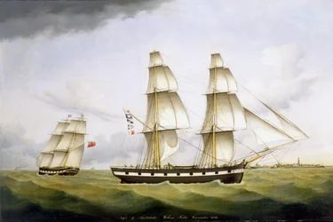 Sunderlandin Niger, William Souter Commander, 1852