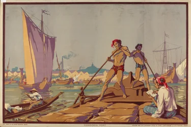 Rangoon Port, sarjasta "Burma: Rikkaiden luonnonvarojen maa"