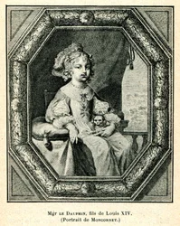 Cabanès, ruhtinaiden koulutus005 Dauphin, Ludvig XIV:n poika, herra Dauphin