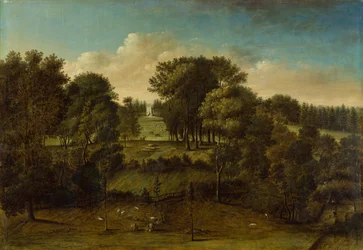 Studley Royal, Yorkshire (öljy kankaalle)