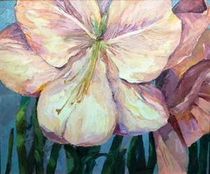 Amaryllis 1, 2004 (öljy kankaalle)