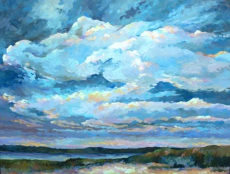 Country Cloud -sarja, n.1980-95 (öljy kankaalle)