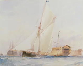 Purjevene DIONE, Plymouth