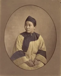 Lanxchow-tyttö, 1870-luku.