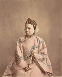 Lanxchow-tyttö, 1870-luku.