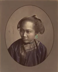 [Nainen kantonista], 1870-luku.