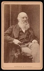 J. H. Silbertin muotokuva, ennen vuotta 1877.