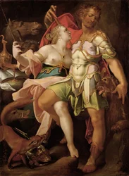 Ulysses ja Circe, noin 1580-1585