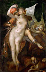 Venus ja Adonis, noin 1595-1597