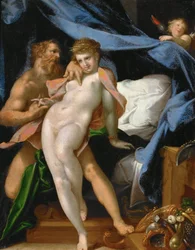 Vulcanus ja Maia, noin 1585