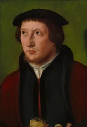 Miehen muotokuva, noin 1530-1540 (öljy paneelille).