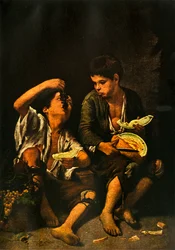 Hedelmiä syövät pojat, 1645, 1938