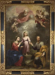 Taivaallinen ja maallinen kolminaisuus Pedroso Murillo, n. 1680