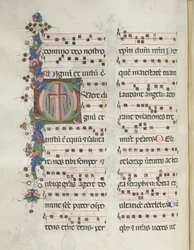 Missale: Fol. 184v: Risti, lehdet, 1469