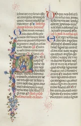 Missale: Fol. 322v: Neitsyt apostolien ja pyhien joukossa, 1469.